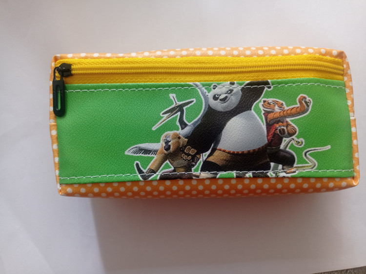 جامدادی سه زیپ فانتزی پاندای کونگ فو کار