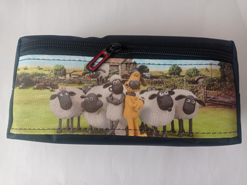 جامدادی دو زیپ فانتزی بره ناقلا