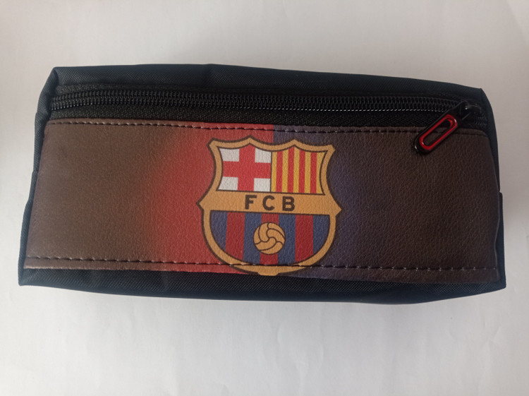 جامدادی دو زیپ کلاسیک بارسلونا