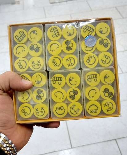 پاک کن فانتزی طرح ایموجی یک عددی