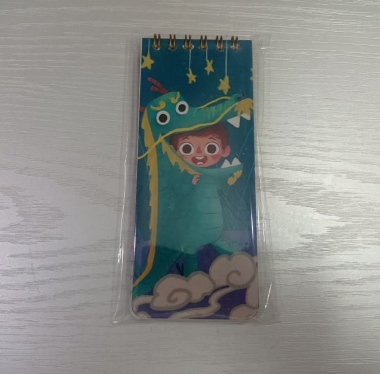 دفترچه یادداشت TO DO LIST طرح پسری در لباس دایناسور