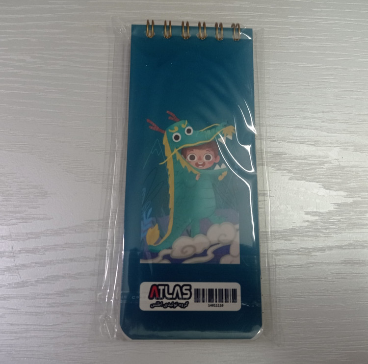 دفترچه یادداشت TO DO LIST طرح پسری در لباس دایناسور