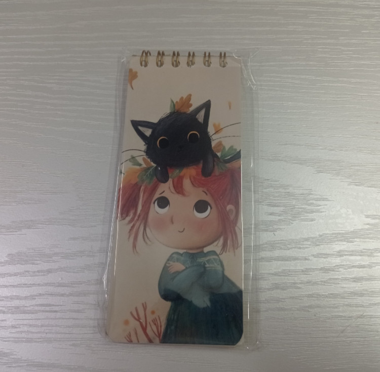 دفترچه یادداشت TO DO LIST طرح دختر و گربه