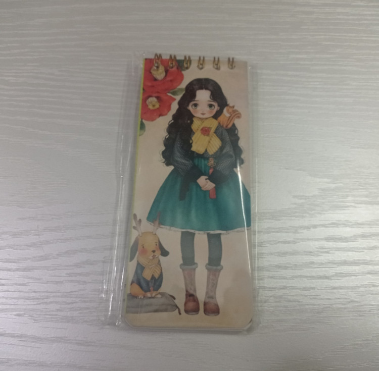 دفترچه یادداشت TO DO LIST طرح دختری با موهای مشکی