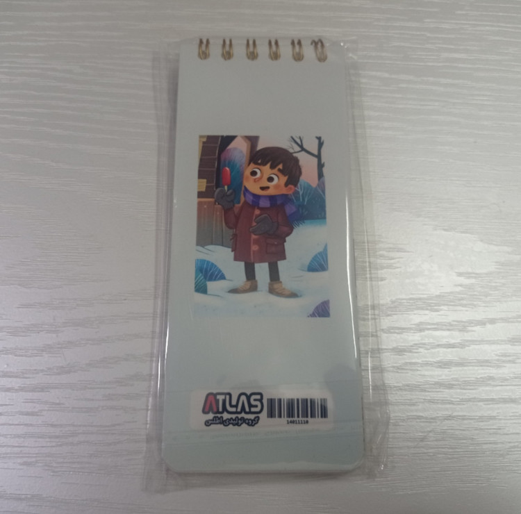 دفترچه یادداشت TO DO LIST طرح پسری در زمستان