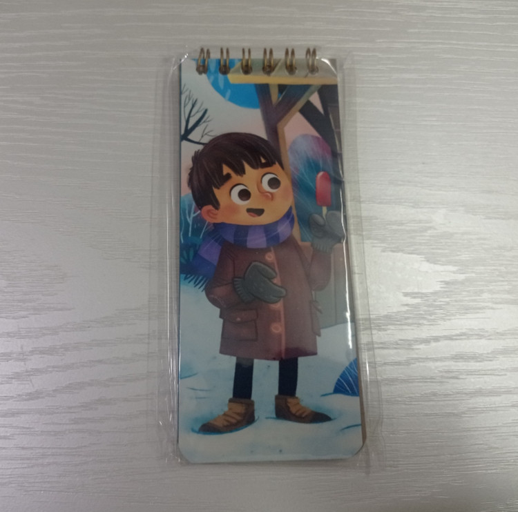 دفترچه یادداشت TO DO LIST طرح پسری در زمستان