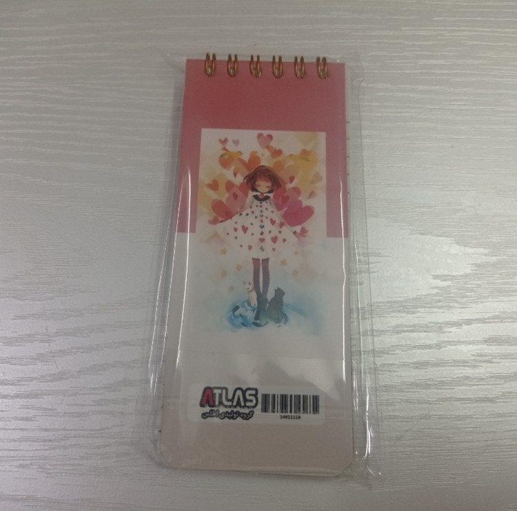 دفترچه یادداشت TO DO LIST طرح دختر عاشق