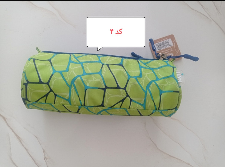 جامدادی سه زیپ استوانه ای طرح دار کد 3064 لیام