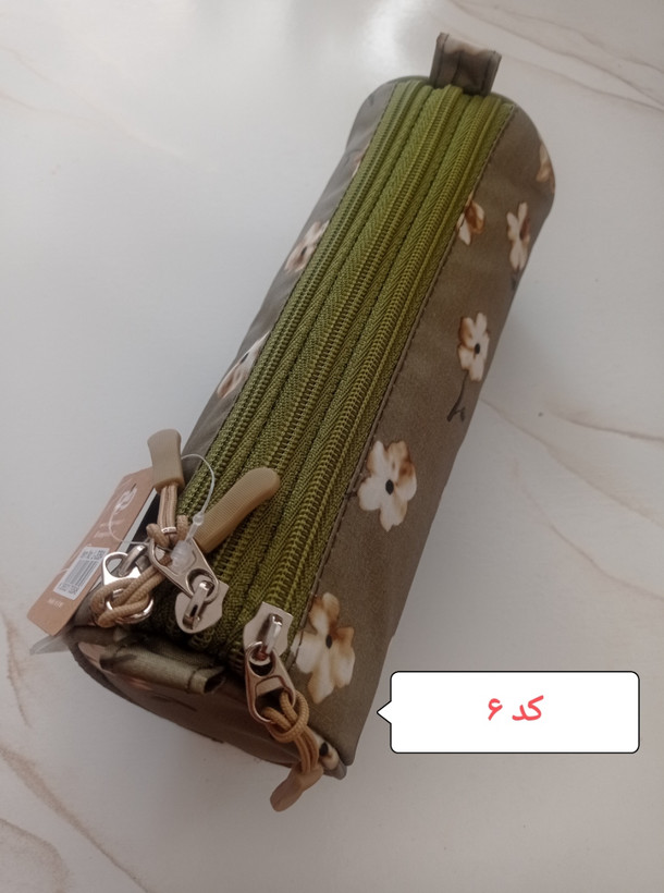 جامدادی سه زیپ استوانه ای طرح دار کد 3064 لیام
