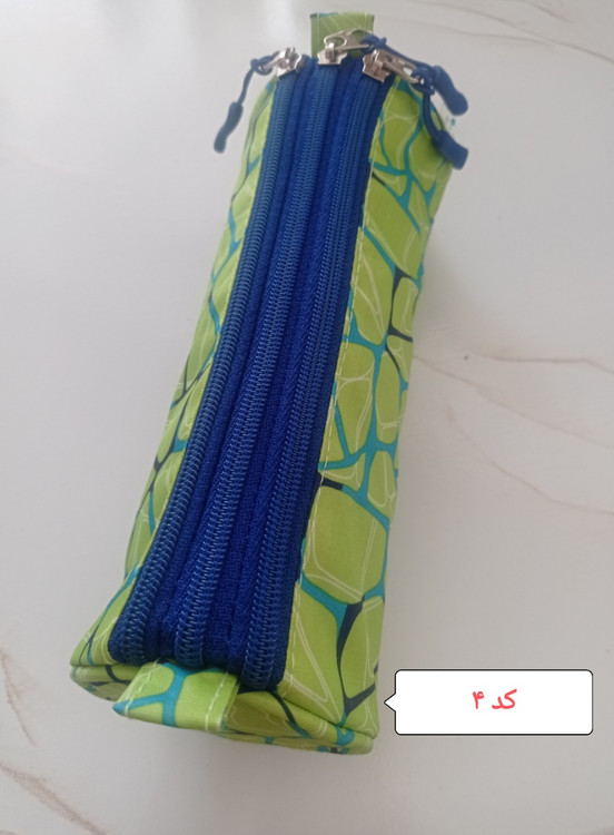 جامدادی سه زیپ استوانه ای طرح دار کد 3064 لیام