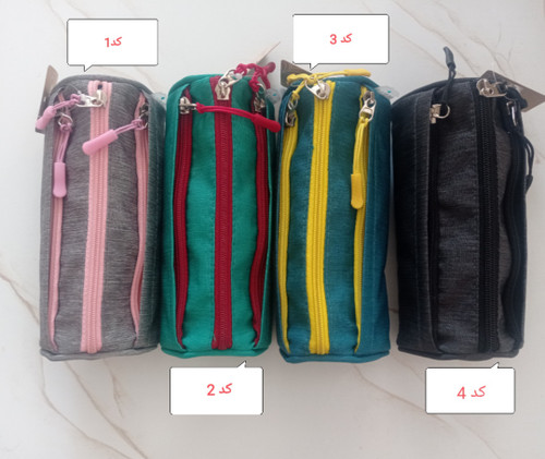 جامدادی سه زیپ سه گوش کد 3106 لیام