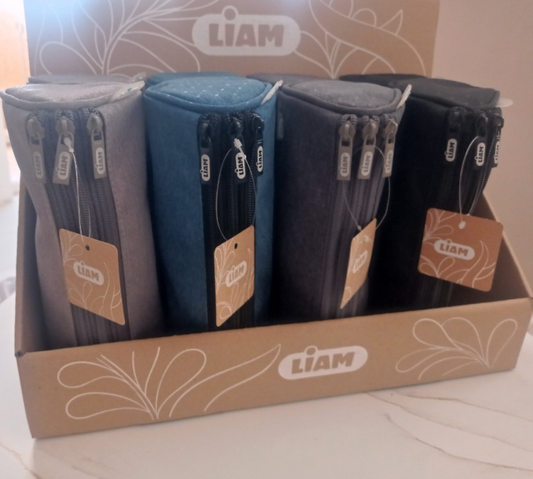 جامدادی سه زیپ سه گوش کد 3108 لیام