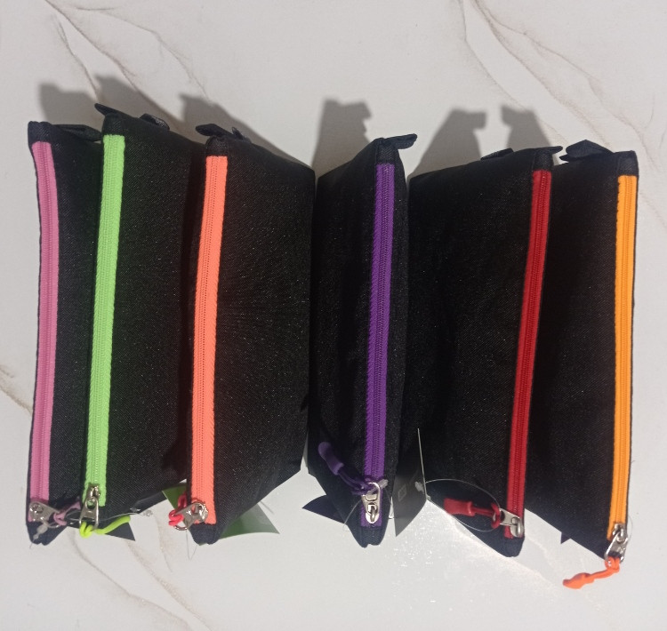 جامدادی زوم مدل پاکتی مشکی بزرگ