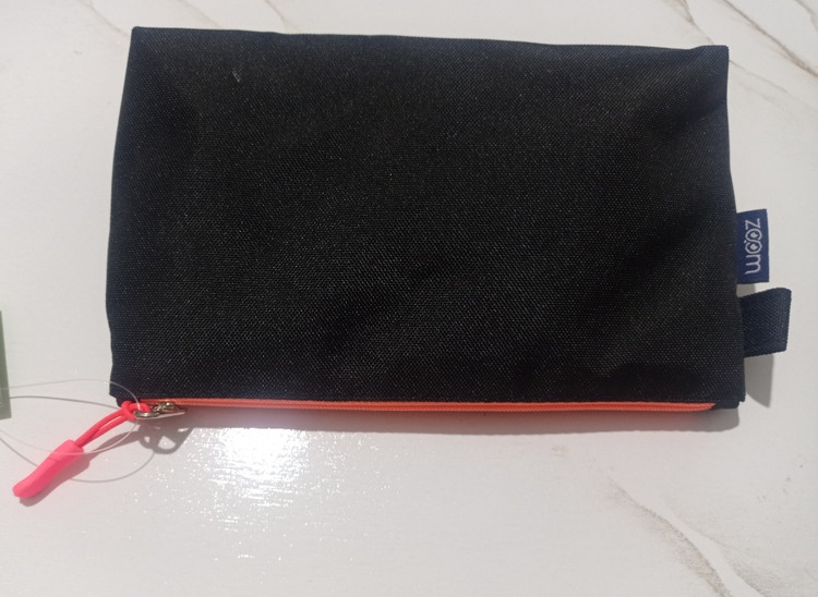 جامدادی زوم مدل پاکتی مشکی بزرگ