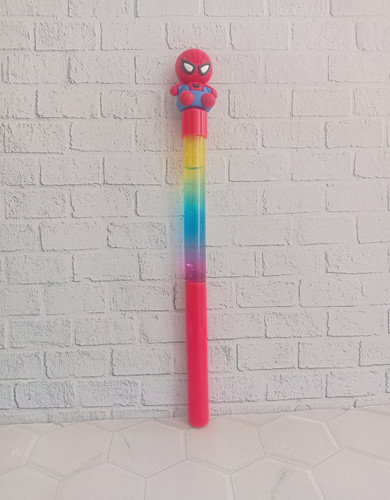 خودکار رنگی آکواریومی سر عروسکی مرد عنکبوتی 1 عددی