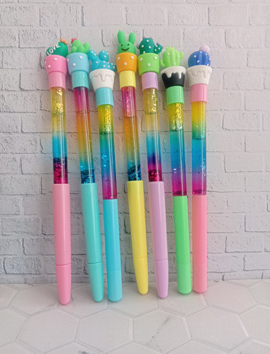 خودکار رنگی آکواریومی سر عروسکی کاکتوس 1 عددی