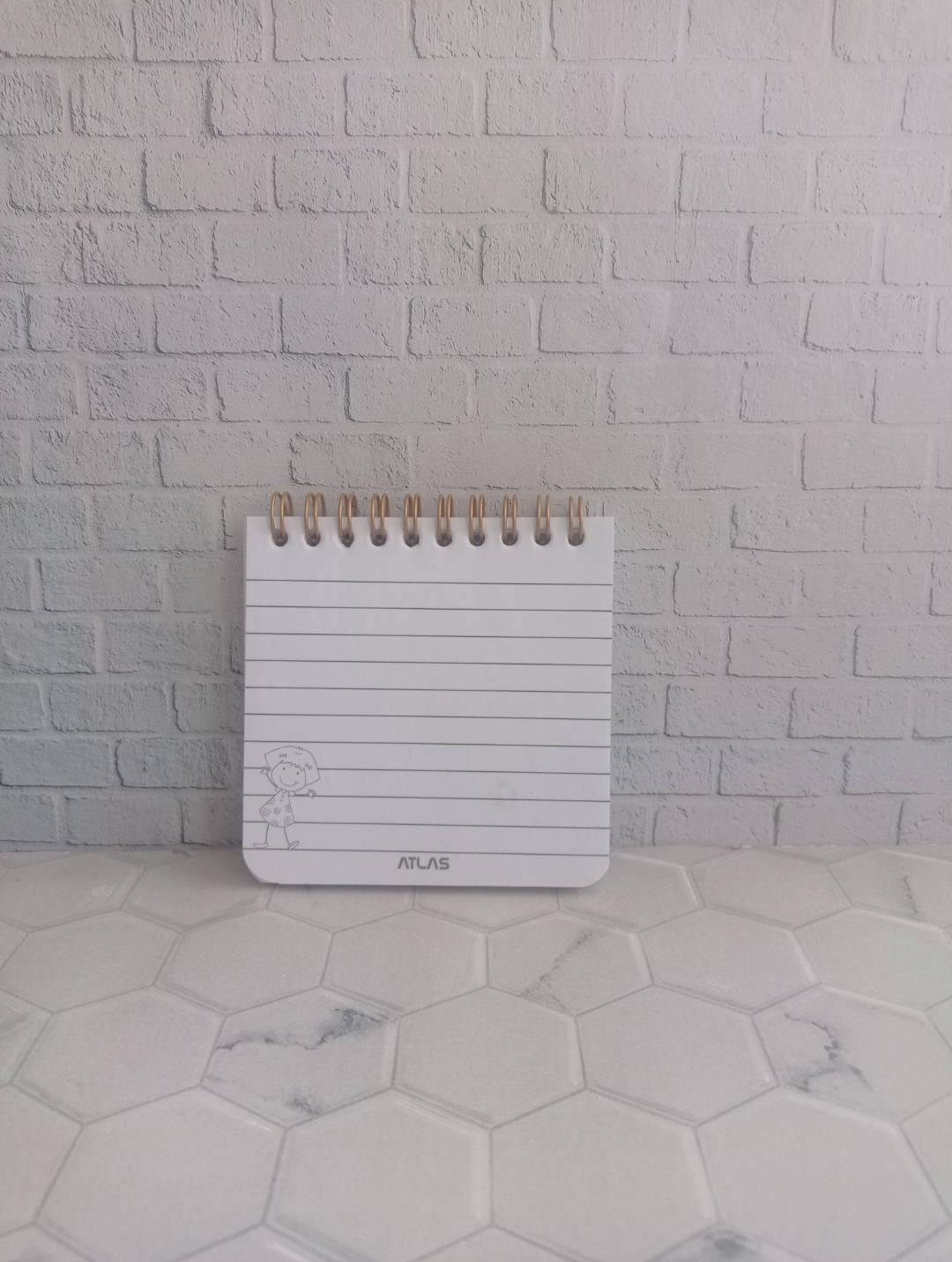 دفترچه 10×10 طرح دار فانتزی طرح دختر و طاووس