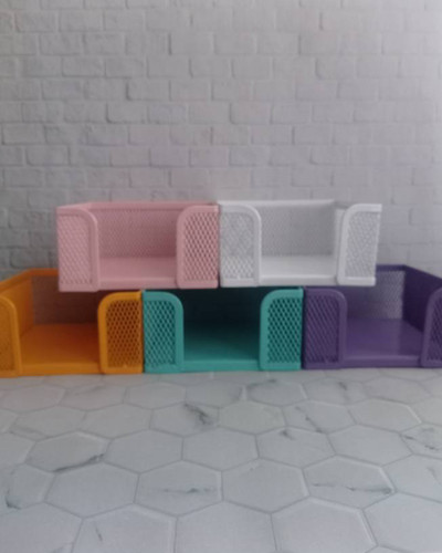 جا کاغذ یادداشت فلزی توری