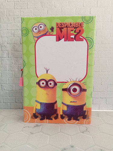 دفتر خاطرات قفل دار طرح مینیون ها