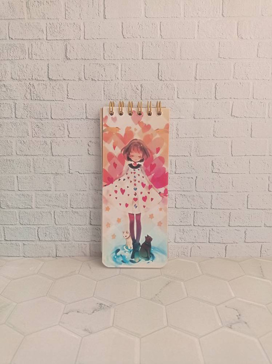 دفترچه یادداشت TO DO LIST طرح دختر عاشق