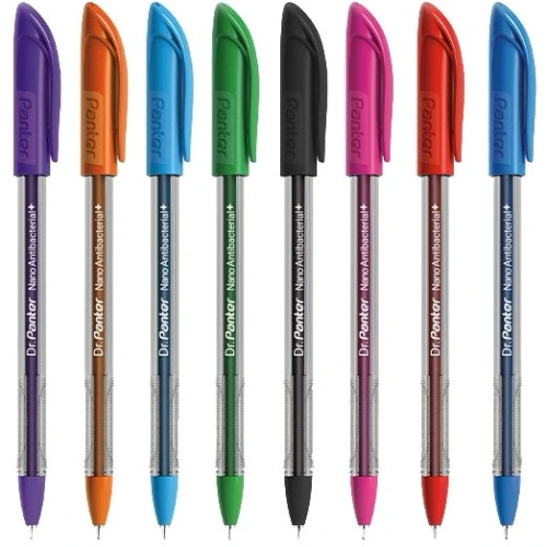 خودکار پنتر مدل نانو آنتی باکتریال کد DP-105 بسته 8 عددی