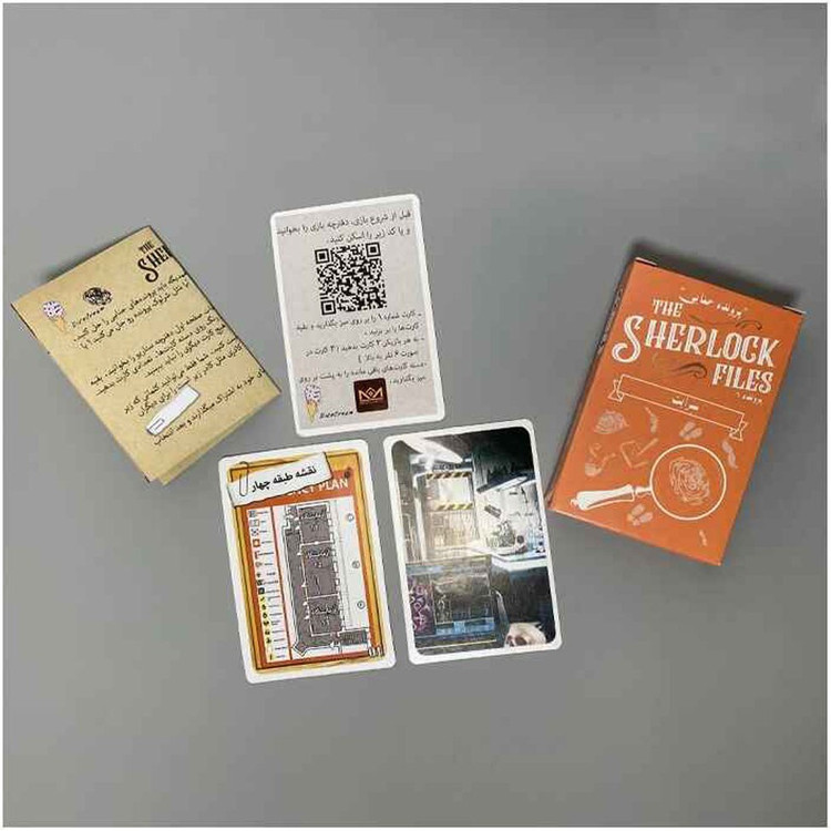 بازی فکری پرونده شرلوک 06 سرایت (دایس کرم) جعبه ای 1/16