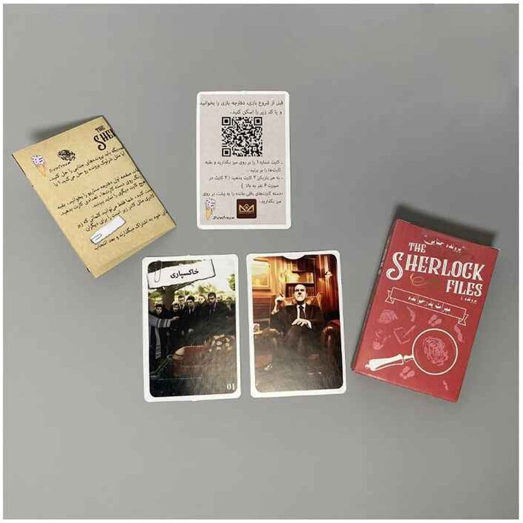 بازی فکری پرونده شرلوک 04 میراث پدر خوانده (دایس کرم) جعبه ای 1/16