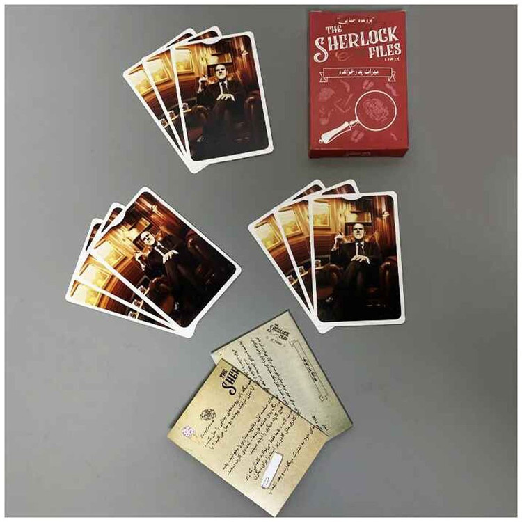 بازی فکری پرونده شرلوک 04 میراث پدر خوانده (دایس کرم) جعبه ای 1/16