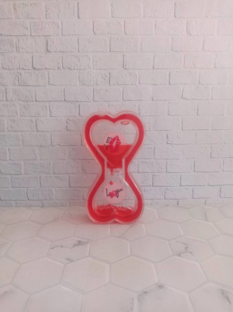 ساعت شنی ژله ای عشق طرح قلب