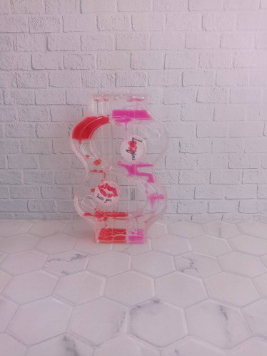 ساعت شنی ژله ای عشق طرح دلار
