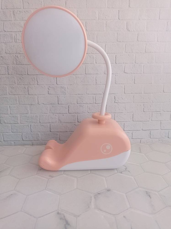 چراغ مطالعه مدل شارژی فانتزی طرح دلفین استند دار