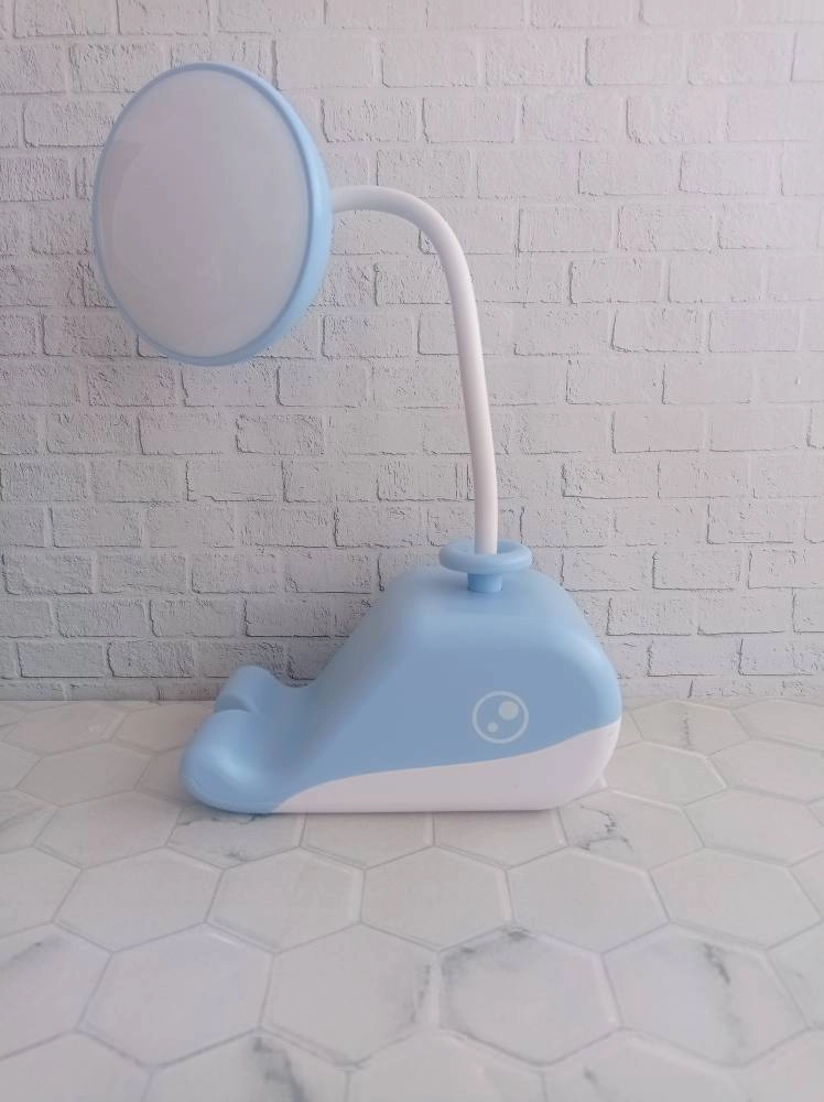 چراغ مطالعه مدل شارژی فانتزی طرح دلفین استند دار