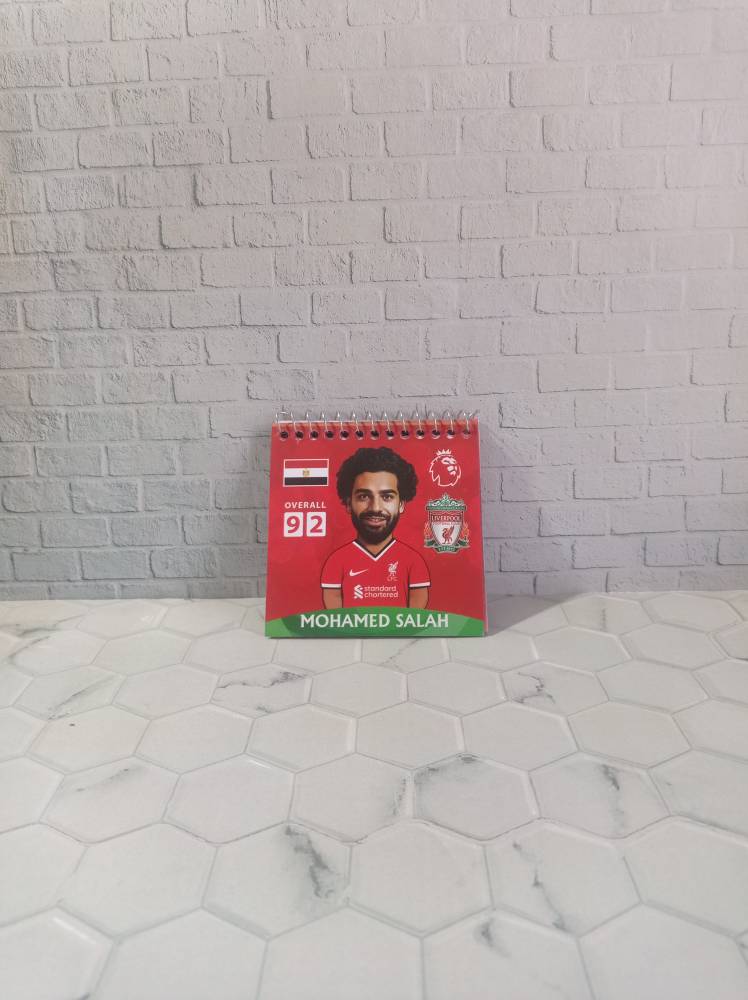 دفترچه یادداشت محمد صلاح لیورپول طرح کیمدی