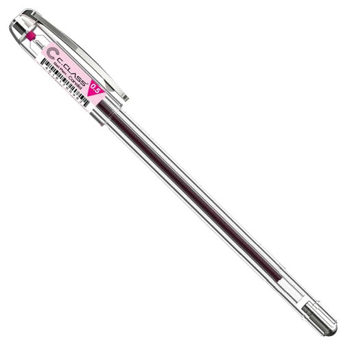 خودکار ژله ای 0.5 C.Class طرح کاندید رنگ صورتی