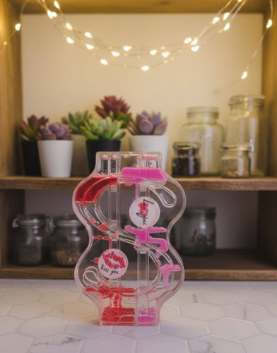 ساعت شنی ژله ای عشق طرح دلار