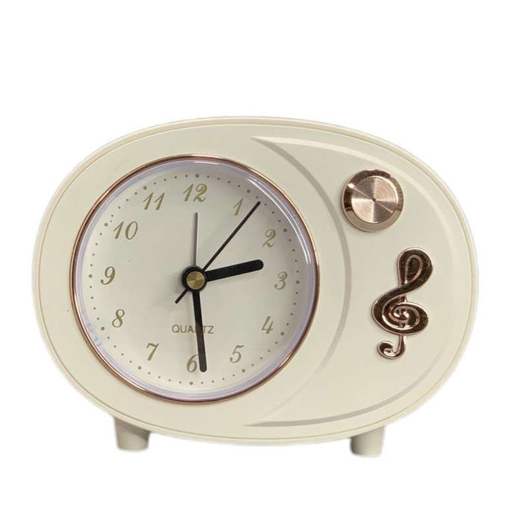 ساعت رومیزی عقربهای مدل تلویزیون زنگ دار