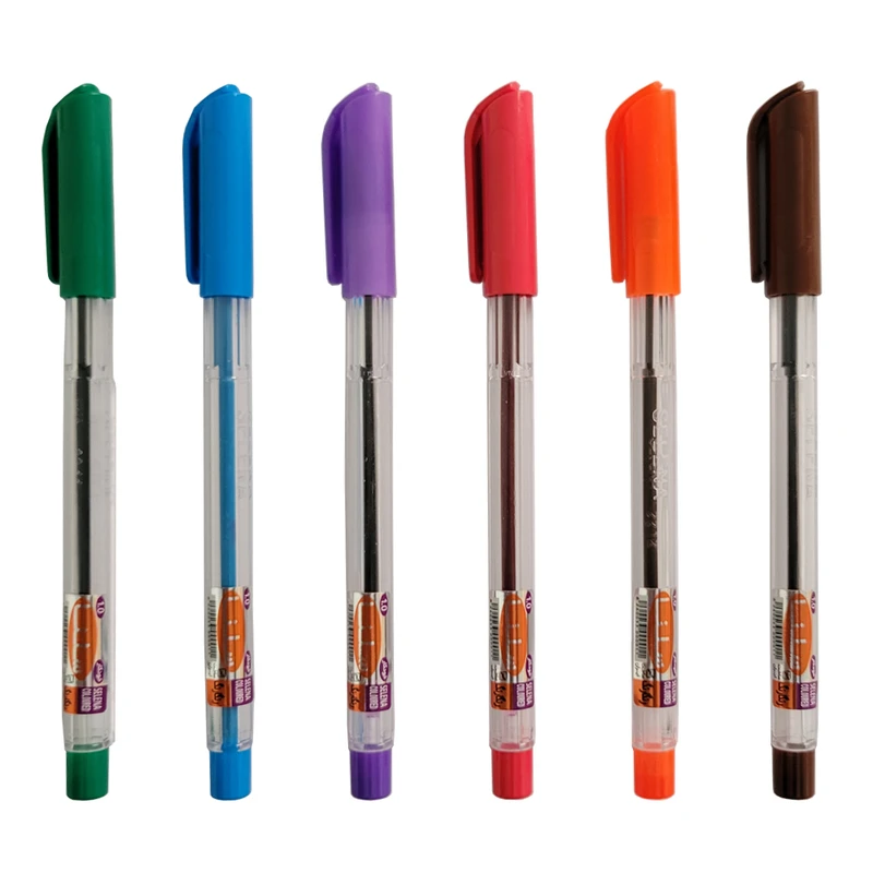 خودکار رنگی 0.7 میلی متری سلنا 6 عددی